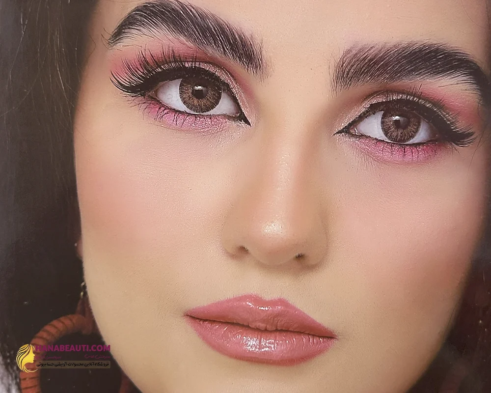 لنز چشم اِی آمی عسلی 3 hazel