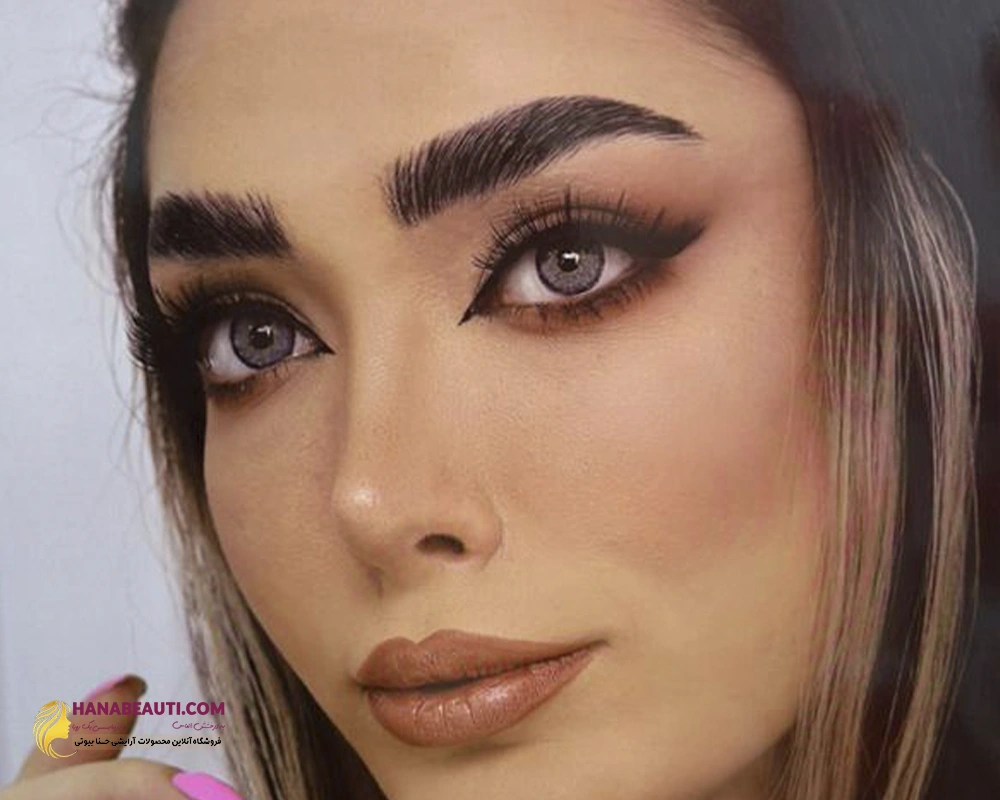 لنز چشم اِی آمی آبی یخی 3 Ice Blue