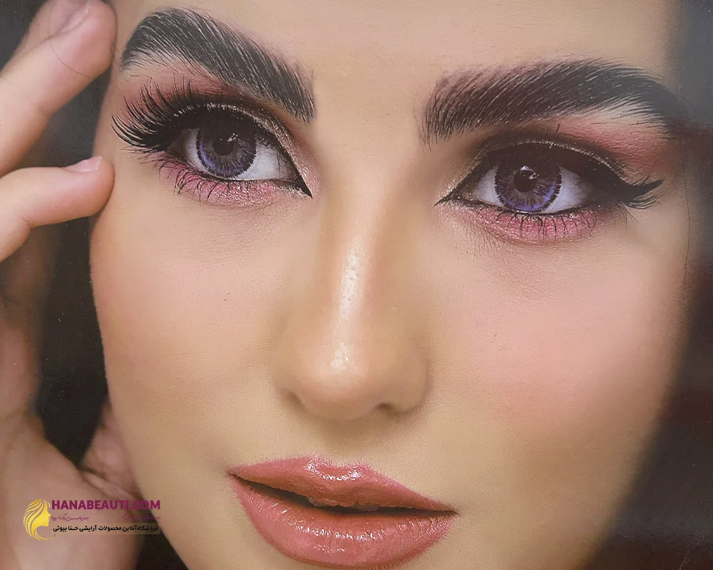 لنز چشم اِی آمی آبی روشن Light Blue