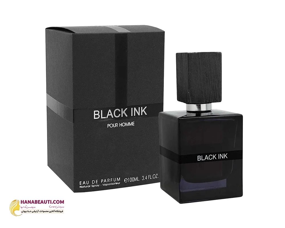 ادکلن مردانه لالیک مشکی فراگرنس ورد بلک اینک پور هوم (Fragrance World Lalique Encre Noire)