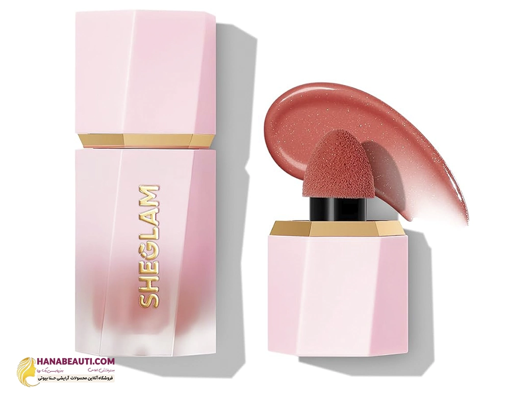 رژگونه مایع شیگلم مات مدل Liquid Blush Matte رنگ Devoted