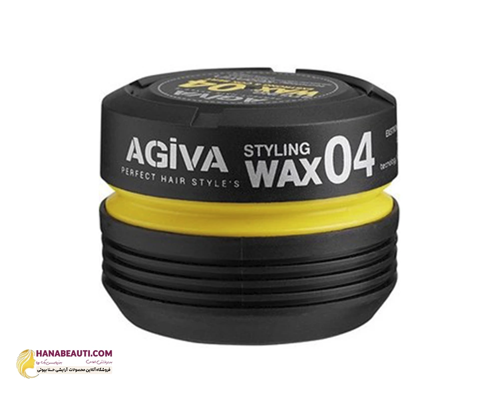 واکس مو  حالت دهنده شماره 04 آگیوا مشکی مدل STYLING WAX