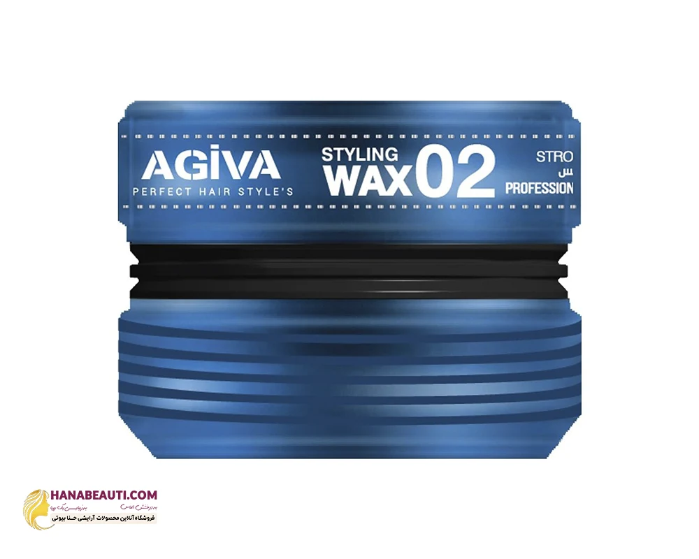 واکس مو  حالت دهنده شماره 02 آگیوا آبی مدل STYLING WAX